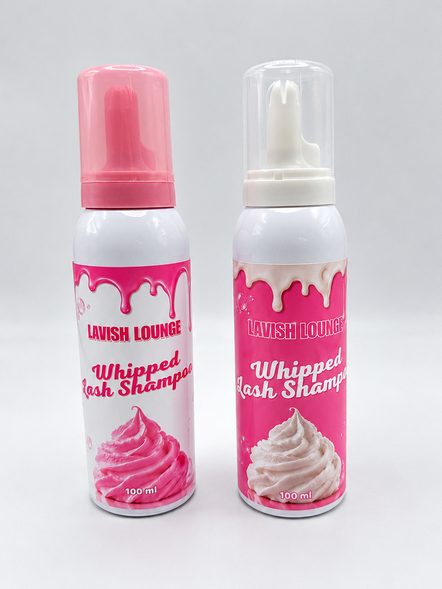 Whipped lash shampoo
